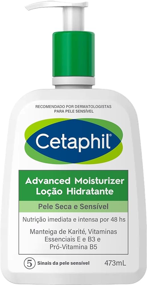 estrias na gravdidez tratamento com Cetaphil Advanced Loção Hidratante