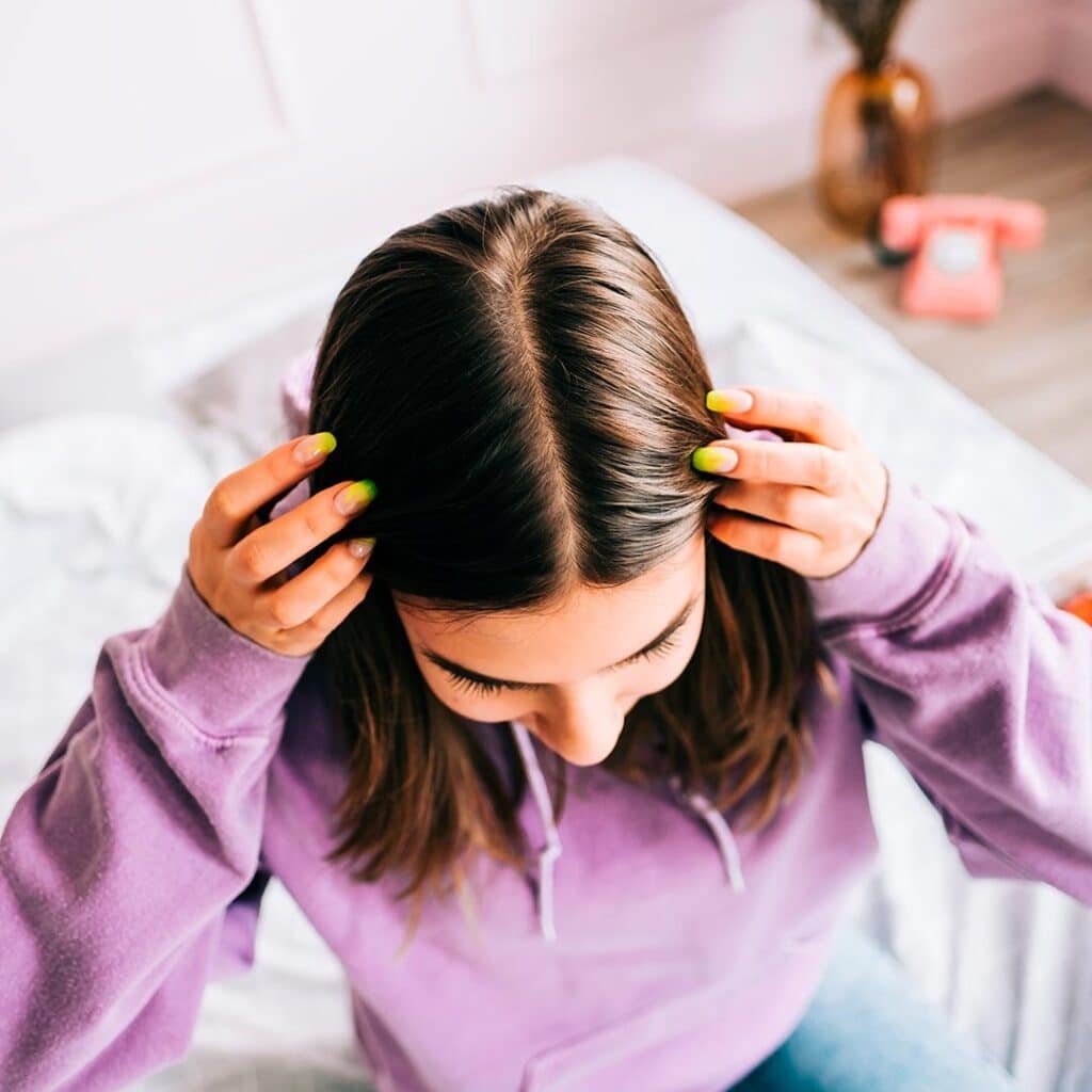 Queda de Cabelo em Mulher