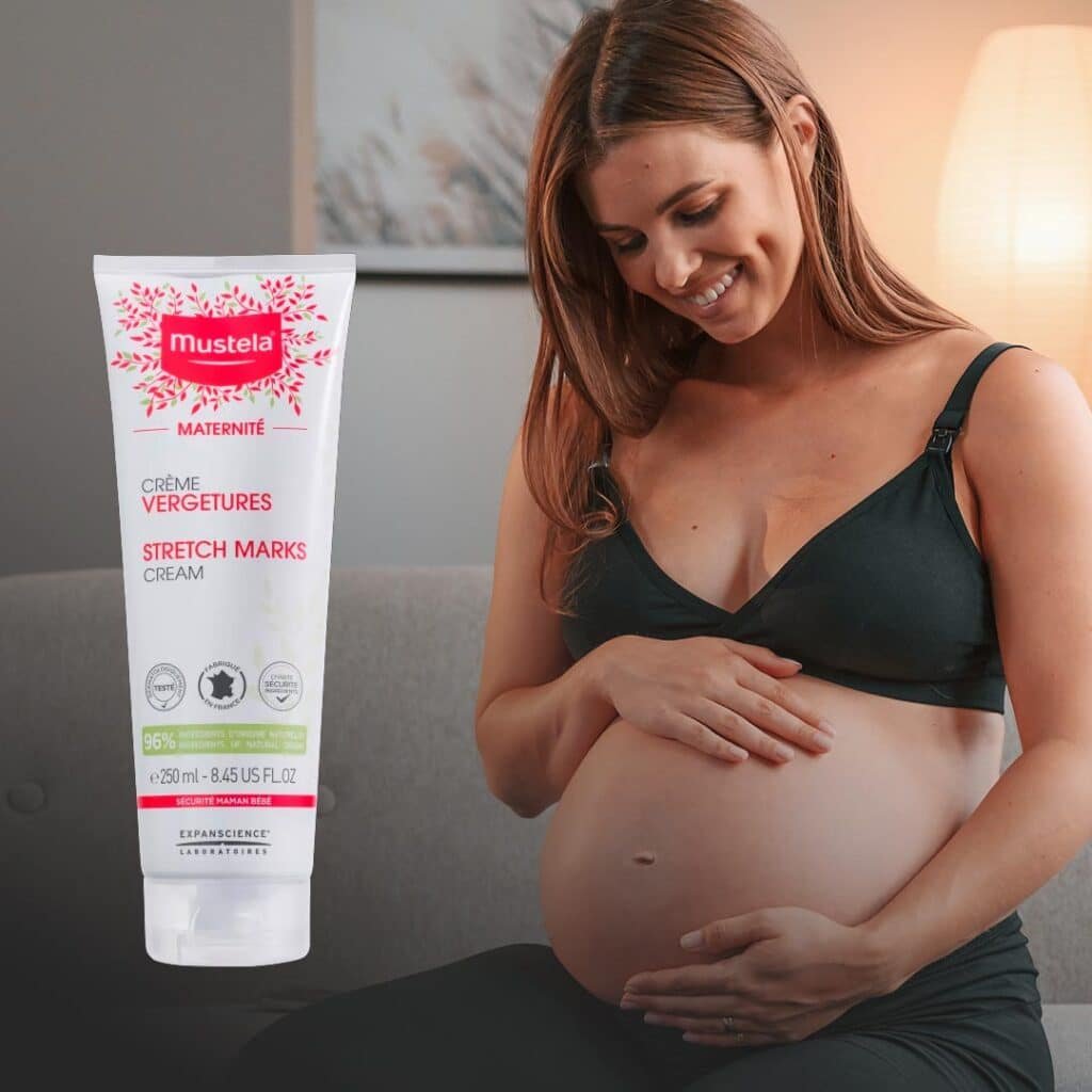 Mustela Maternite creme para esctrias na gravidez